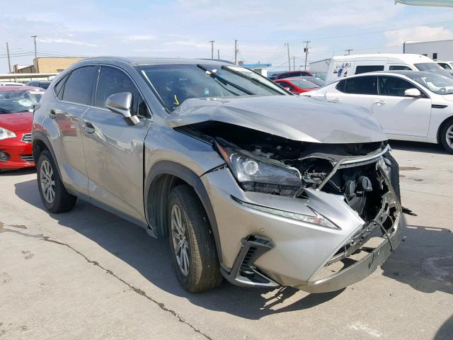 JTJYARBZ9J2086914 - 2018 LEXUS NX 300 SILVER photo 1