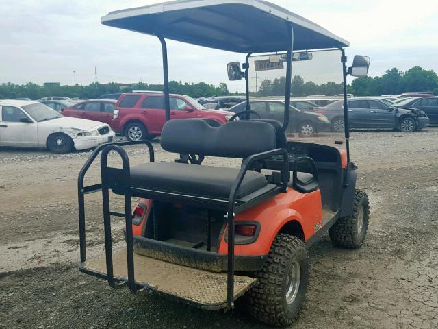 EZGBP0CAEH3281952 - 2017 EZ GOLFCART ORANGE photo 4