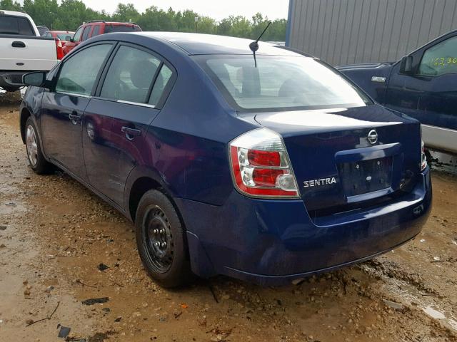 3N1AB61E98L619273 - 2008 NISSAN SENTRA 2.0 BLUE photo 3