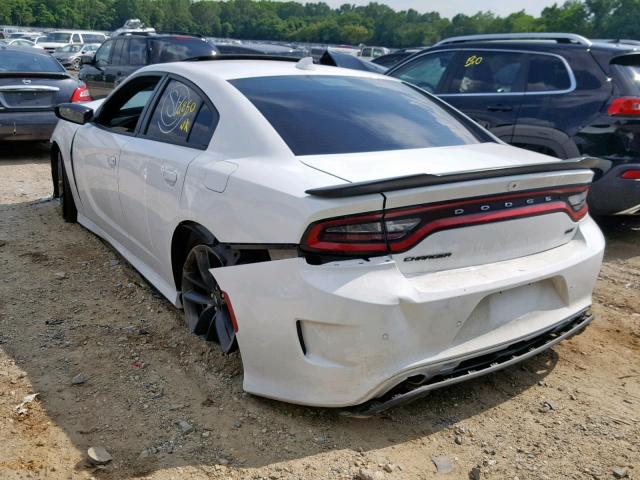 2C3CDXHG5KH608045 - 2019 DODGE CHARGER GT WHITE photo 3