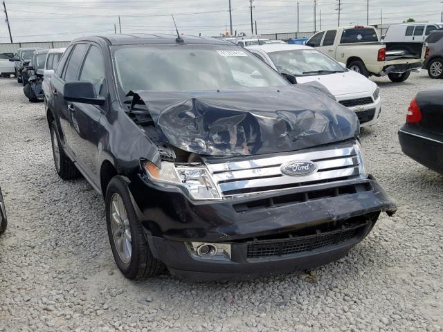 2FMDK3JCXABA75404 - 2010 FORD EDGE SEL BLACK photo 1