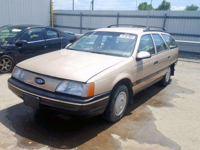 1FABP55U4HG136539 - 1987 FORD TAURUS L GOLD photo 2