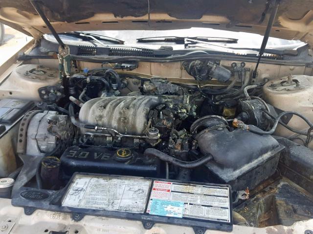 1FABP55U4HG136539 - 1987 FORD TAURUS L GOLD photo 7