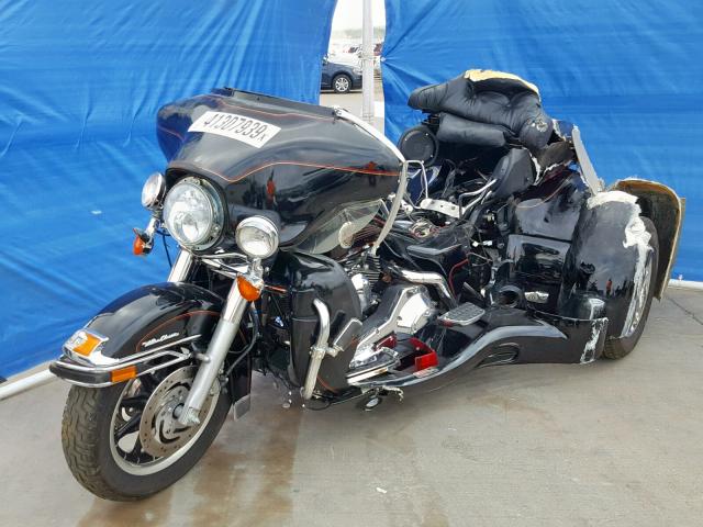 1HD1FCW181Y610475 - 2001 HARLEY-DAVIDSON FLHTCUI BLACK photo 2