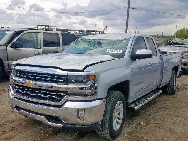 1GCRCSEC2JZ279865 - 2018 CHEVROLET SILVERADO SILVER photo 2