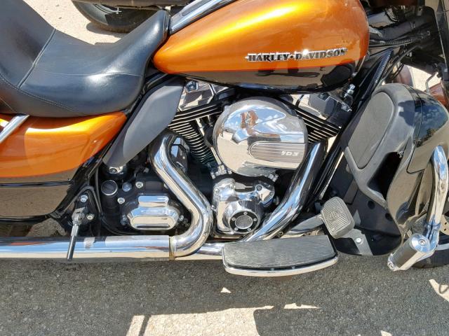 1HD1KKL12FB655495 - 2015 HARLEY-DAVIDSON FLHTKL ULT ORANGE photo 7