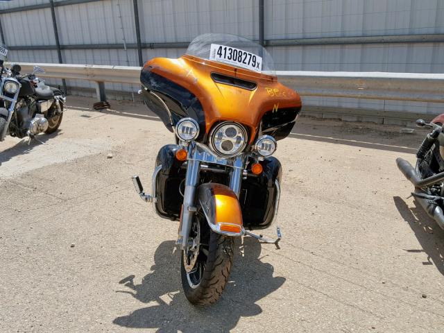 1HD1KKL12FB655495 - 2015 HARLEY-DAVIDSON FLHTKL ULT ORANGE photo 9