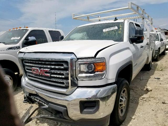 1GD11REG6GF111084 - 2016 GMC SIERRA C25 WHITE photo 2