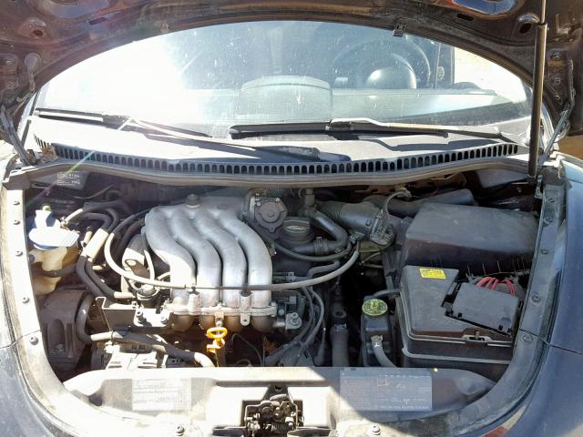 3VWCA21C8YM406077 - 2000 VOLKSWAGEN NEW BEETLE შავი ფოტო 7