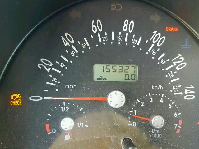 3VWCA21C8YM406077 - 2000 VOLKSWAGEN NEW BEETLE შავი ფოტო 8