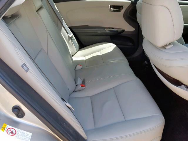 4T1BK1EB2JU286183 - 2018 TOYOTA AVALON XLE SILVER photo 6