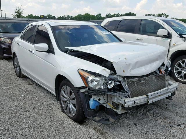 1HGCP3F8XCA025642 - 2012 HONDA ACCORD EXL WHITE photo 1