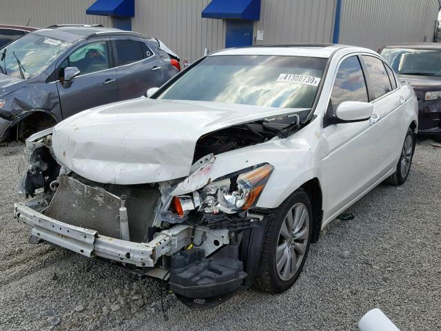 1HGCP3F8XCA025642 - 2012 HONDA ACCORD EXL WHITE photo 2