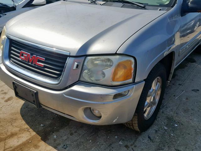 1GKET16S056118408 - 2005 GMC ENVOY XL SILVER photo 9