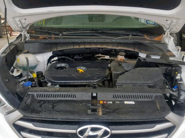 KM8J23A40JU738064 - 2018 HYUNDAI TUCSON SE WHITE photo 7