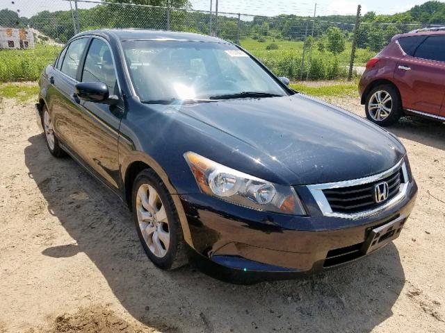 1HGCP26878A030427 - 2008 HONDA ACCORD EXL BLACK photo 1