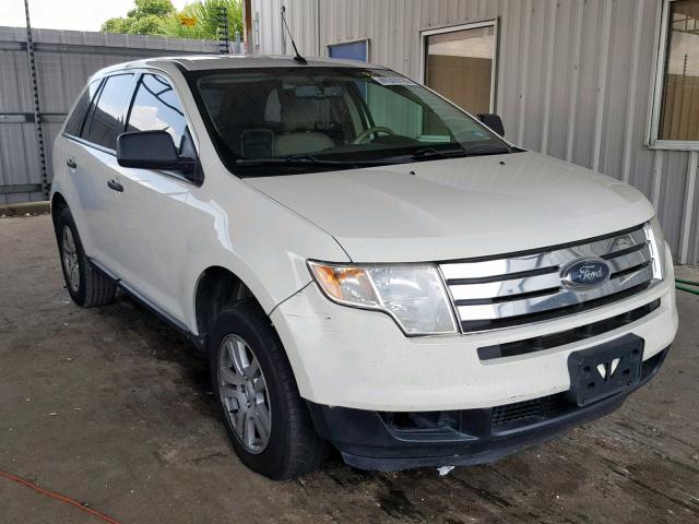 2FMDK4GC4ABB17322 - 2010 FORD EDGE SE WHITE photo 1