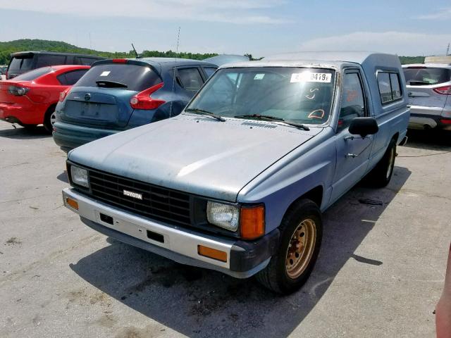 JT4RN55R8F0094909 - 1985 TOYOTA PICKUP 1/2 BLUE photo 2