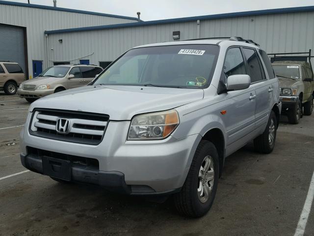 5FNYF18268B054445 - 2008 HONDA PILOT VP SILVER photo 2