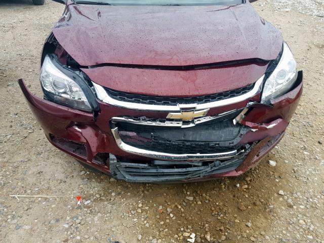 1G11C5SA1GF160645 - 2016 CHEVROLET MALIBU LIM MAROON photo 9