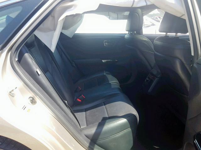 4T1BK1EB6FU145687 - 2015 TOYOTA AVALON XLE GOLD photo 6