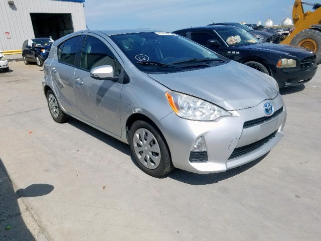 JTDKDTB3XE1561166 - 2014 TOYOTA PRIUS C SILVER photo 1