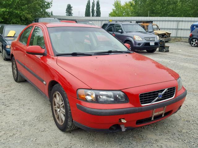 YV1RS58D612049208 - 2001 VOLVO S60 2.4T RED photo 1