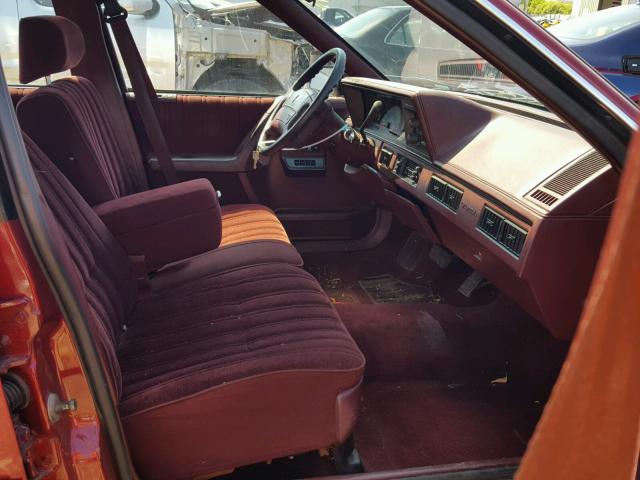 1G3AG55M5R6303701 - 1994 OLDSMOBILE CUTLASS CI BURGUNDY photo 5