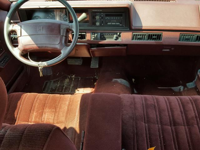 1G3AG55M5R6303701 - 1994 OLDSMOBILE CUTLASS CI BURGUNDY photo 9