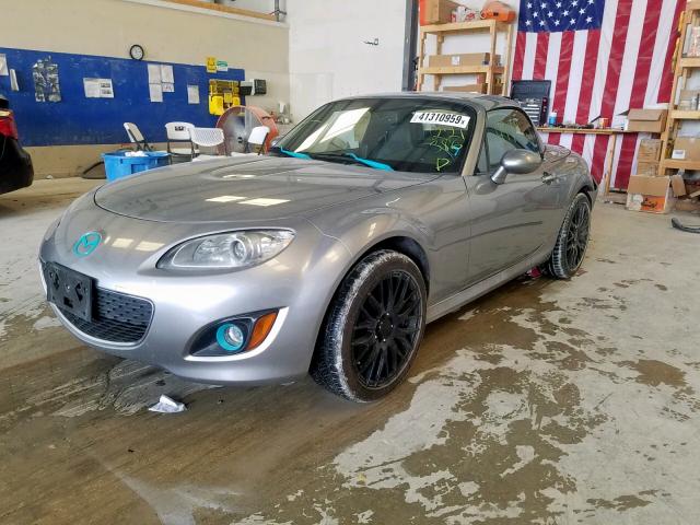 JM1NC2PF1C0221386 - 2012 MAZDA MX-5 MIATA SILVER photo 2