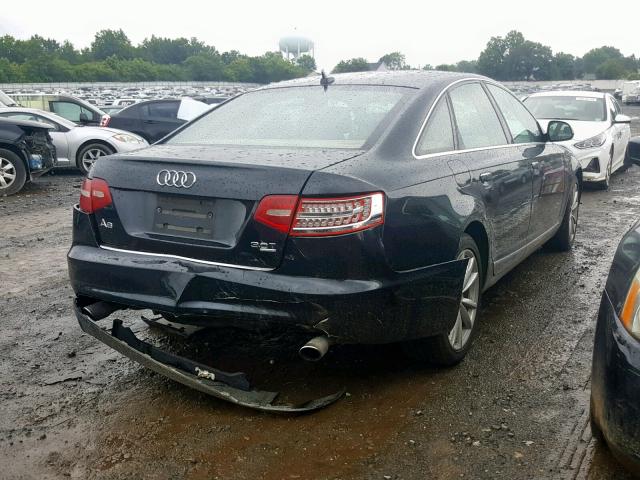 WAUWG74FX9N012991 - 2009 AUDI A6 PRESTIG BLACK photo 4