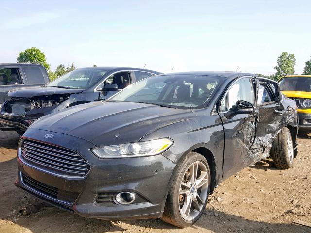 3FA6P0D95DR161969 - 2013 FORD FUSION TIT BLACK photo 2