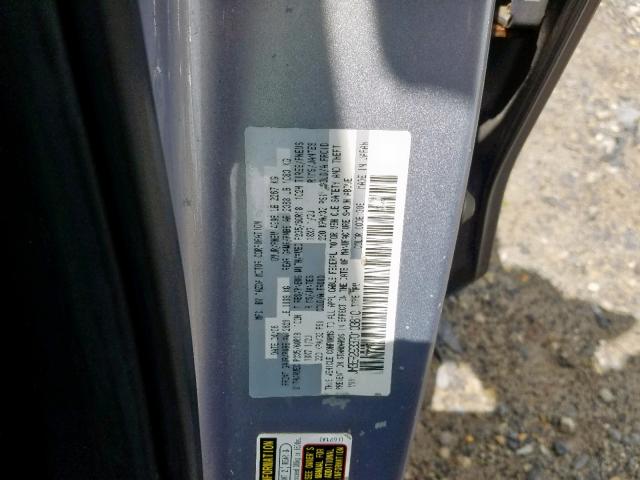 JM3ER293370103810 - 2007 MAZDA CX-7 SILVER photo 10