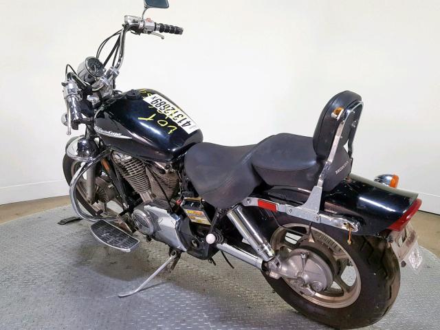 1HFSC18022A602587 - 2002 HONDA VT1100 C BLACK photo 6