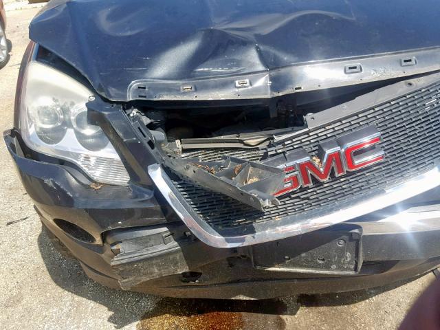 1GKER13738J120282 - 2008 GMC ACADIA SLE BLACK photo 9