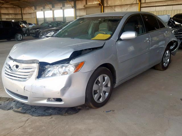 4T1BK46KX7U534933 - 2007 TOYOTA CAMRY NEW SILVER photo 2