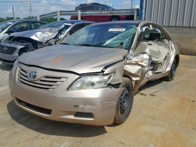 4T1BE46K17U170327 - 2007 TOYOTA CAMRY NEW BEIGE photo 2