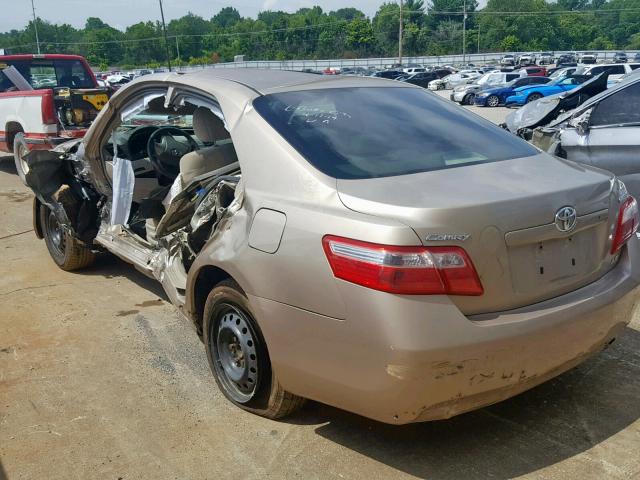 4T1BE46K17U170327 - 2007 TOYOTA CAMRY NEW BEIGE photo 3