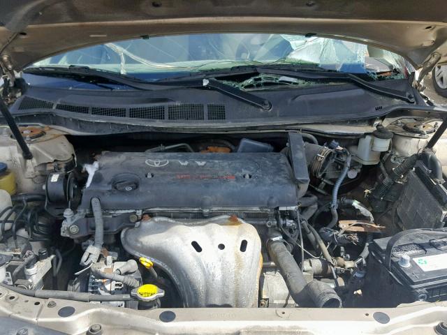 4T1BE46K17U170327 - 2007 TOYOTA CAMRY NEW BEIGE photo 7