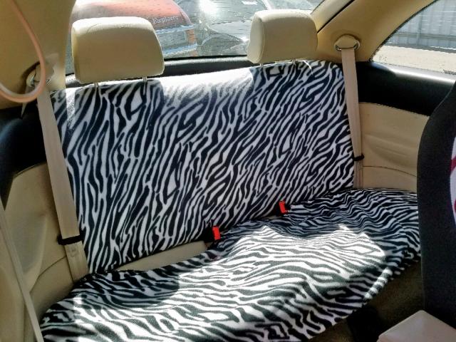 3VWPG3AG6AM018165 - 2010 VOLKSWAGEN NEW BEETLE შავი ფოტო 6