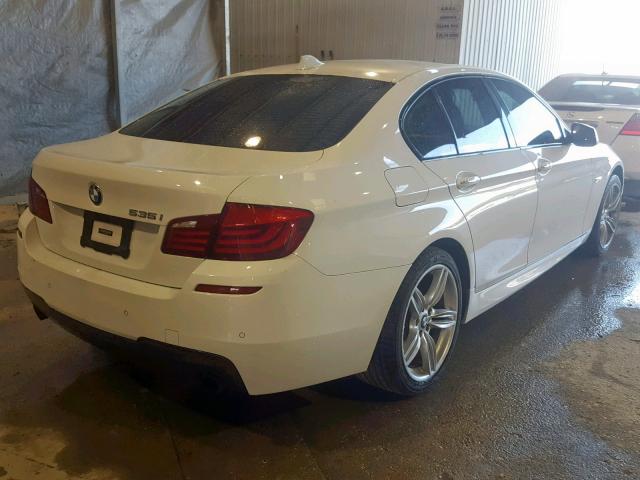 WBAFR7C56BC806648 - 2011 BMW 535 I WHITE photo 4