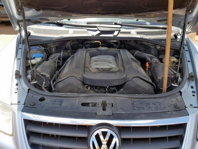 WVGCM67LX4D003700 - 2004 VOLKSWAGEN TOUAREG 4. BLUE photo 7