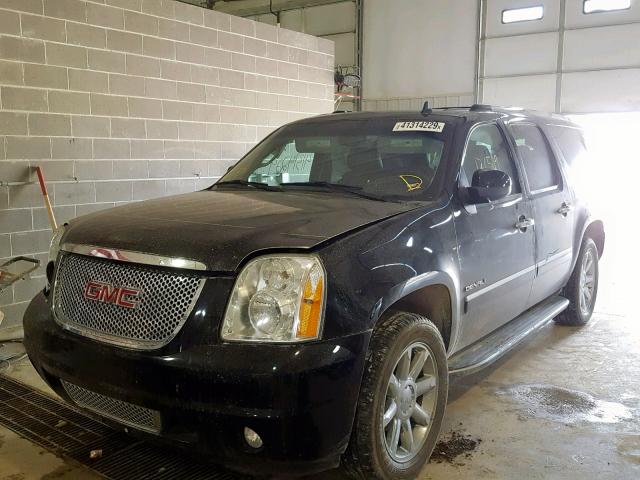 1GKS2MEF5CR299741 - 2012 GMC YUKON XL D BLACK photo 2