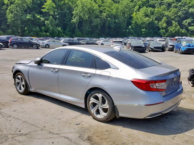 1HGCV1F68JA075915 - 2018 HONDA ACCORD EXL SILVER photo 3