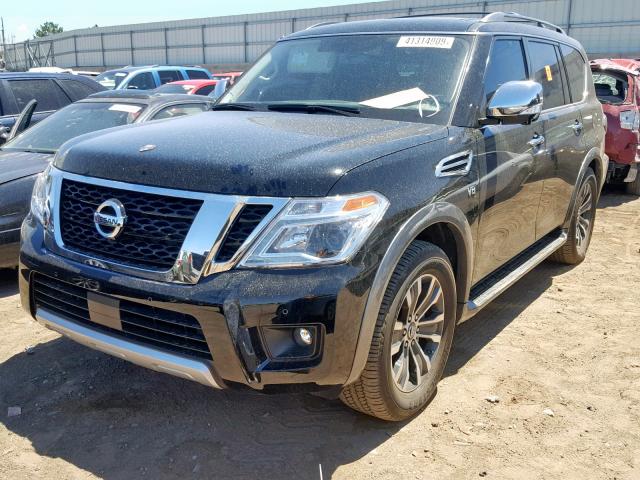 JN8AY2NC2JX503263 - 2018 NISSAN ARMADA SV BLACK photo 2