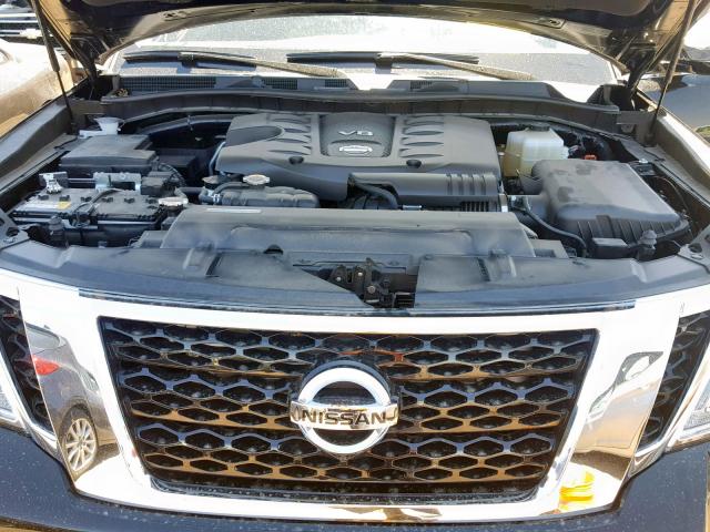 JN8AY2NC2JX503263 - 2018 NISSAN ARMADA SV BLACK photo 7