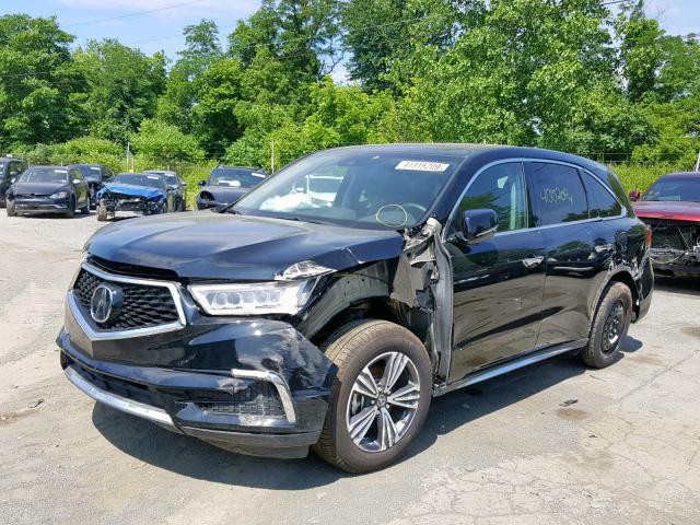 5J8YD4H39JL017720 - 2018 ACURA MDX BLACK photo 2