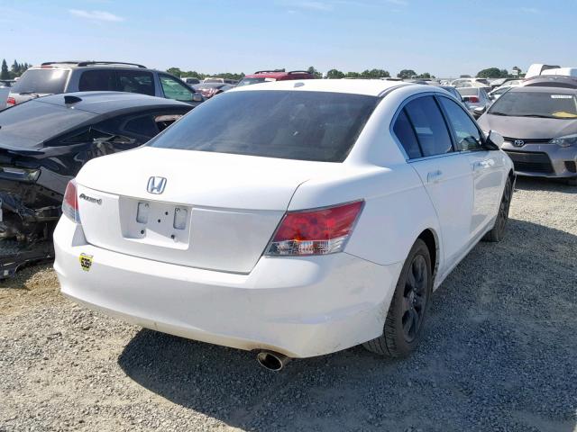 1HGCP2F88AA148668 - 2010 HONDA ACCORD EXL WHITE photo 4