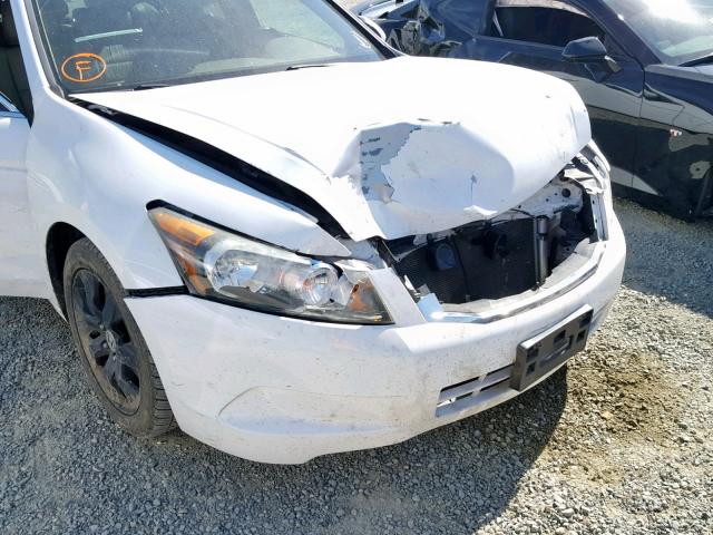 1HGCP2F88AA148668 - 2010 HONDA ACCORD EXL WHITE photo 9