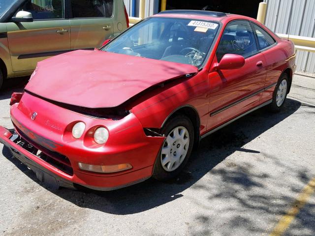 JH4DC4458RS046696 - 1994 ACURA INTEGRA LS RED photo 2